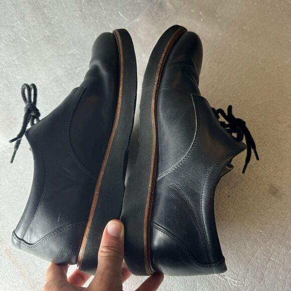 Samuel Hubbard Men’s 9.5 Founder Black Leather Dress Shoe Vibram Comfort main image 7